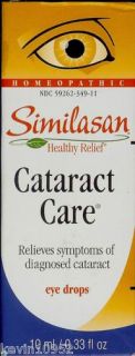 Similasan Cataract Care Eye Drops Homeopathic 10 Ml