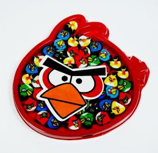WACKY erasers collectible rubber PUZZLE eraser ANGRY BIRDS   48PCS