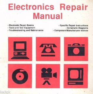  Electronics Repair Manual CDROM
