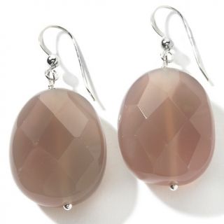 Jay King Natural Agate Sterling Silver Drop Earrings