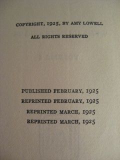 1925 Amy Lowell John Keats Biography 2 Vols Photos Art