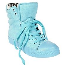 Betsey Johnson Nixxxie Leather High Top Sneaker