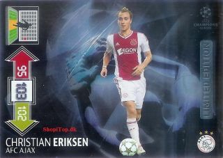  League 2012 2013 Limited Edition Christian Eriksen RARE Card