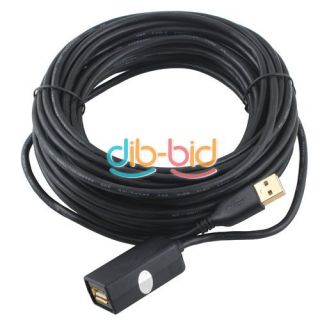  USB 2 0 A Male to A Female Data Cord Extension Repeater Cable 6