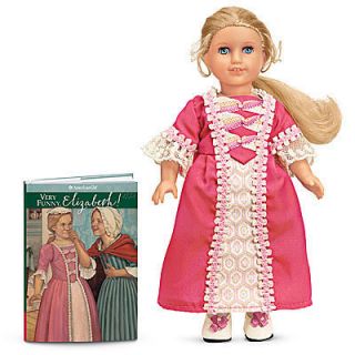 New American Girl Elizabeth Cole 6 Mini Doll w Book Retired Felicity