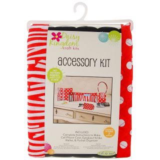 109 4382 daisy kingdom craft kit organizers accessories zebra stripe