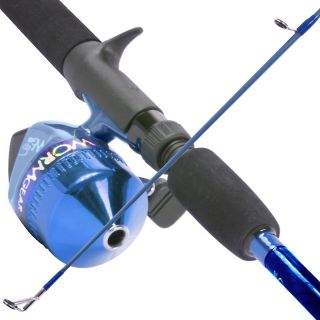 111 7486 fishing rod and spincast reel combo blue rating be the first