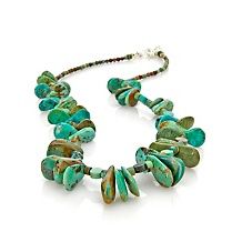  109 90 jay king 5 row red coral and turquoise 18 necklace $ 109 90