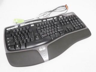 Microsoft Natural Ergonomic Keyboard 4000 USB Wired w/Zoom