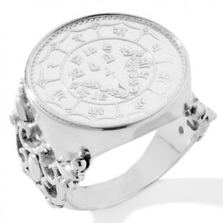 115 846 himalayan gems himalayan gems nepali coin sterling silver ring
