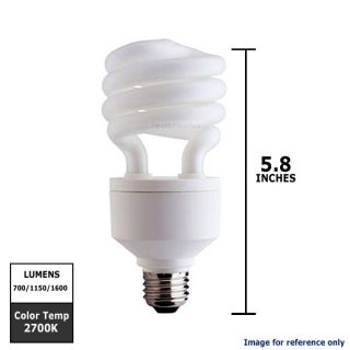 BRAND NEW Compact Fluorescent 13/20/25w 3 Way Twist Light Bulb