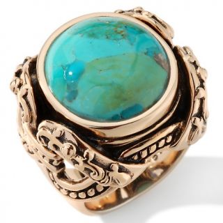 118 491 studio barse studio barse turquoise bronze knotted ring note