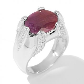 Jewelry Rings Gemstone 5ct Ruby Solitaire Sterling Silver