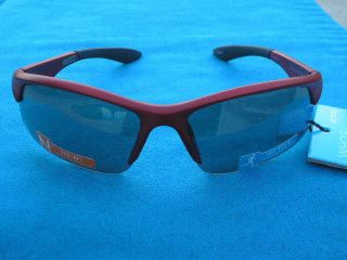 Foster Grant Sunglasses Red FAIRPLAY Shatter Resistant PC Lenses
