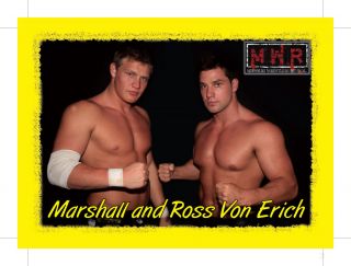  Trading Card #81 Marshall and Ross Von Erich (Kevin Von Erichs sons