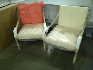 Strathwood Falkner Lounge Deep Seat Arm Chair Set of 2