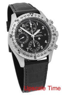 Eterna Airforce Chronograph Automatic Mens Luxury Watch 8418 41 40