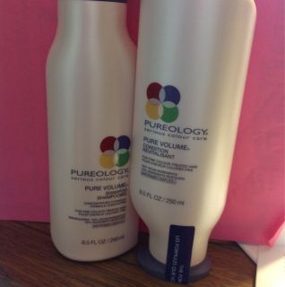  Shampoo And Conditioner Pure Volume Fine Color Treated Hair Salon 8 5