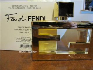NIB Fan Di Fendi Perfume Tester EDP 2.5 OZ 100% AUTHENTIC FREE US SHIP