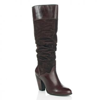 145 144 zodiac zodiac usa panda leather and suede slouch boot rating 8