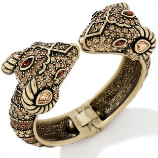 119 135 heidi daus heidi daus ram bling crystal accented cuff bracelet