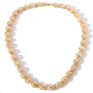 Imperial Pearls by Josh Bazar 14K 9 11mm Baroque Cultured Golden South