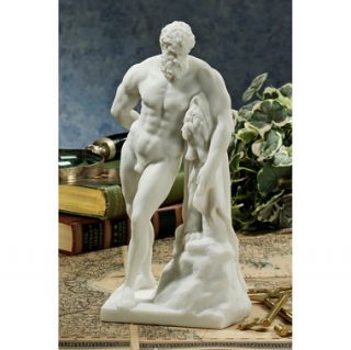 Farnese Greek Hercules Bonded Marble Statue Roman God Design Toscano