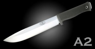 FALLKNIVEN A2 WILDERNESS SURVIVAL KNIFE W/ LEATHER SHEATH *NEW*