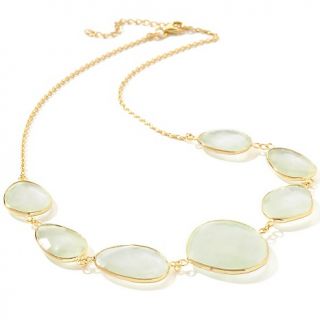 167 982 technibond technibond freeform prehnite 18 rolo link necklace