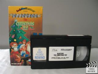  The Christmas Elf VHS Animated Family Home Entertainment