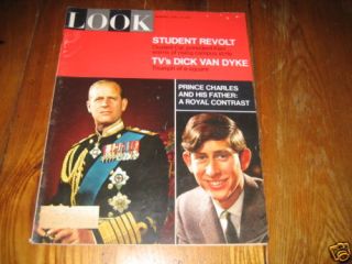 Look Magazine April 18 1967 Prince Charles and Father