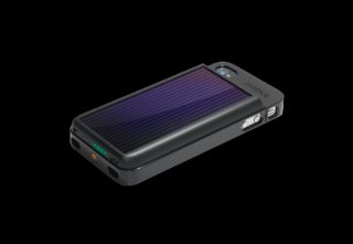 Eton NSP300B iPhone 4 Solar Powered Charging Case Lithium ion Battery