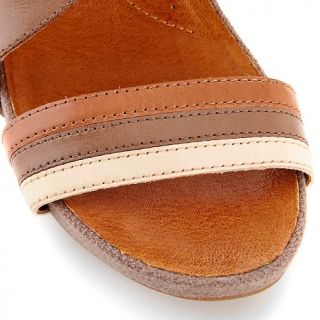 Naya Cerena Leather Colorblock Platform Sandal