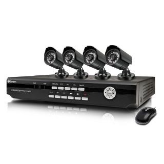 Channel, 500GB HDD Digital Video Recorder with 4 Pro Cameras