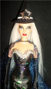 Moonlight Spells Witch Barbie Doll OOAK Halloween Beauty of The Full