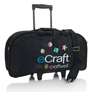 172 384 craftwell ecraft wheeled black travel bag note customer pick