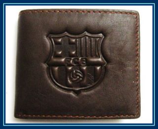 fc barcelona messi fans soccer sport Genuine Leather Folding Purse