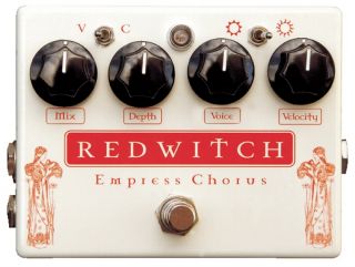New Red Witch Empress Chorus Boutique Analog Guitar Effects Pedal