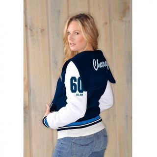 San Diego Chargers NFL Womens Cheer Jacket with Hood at