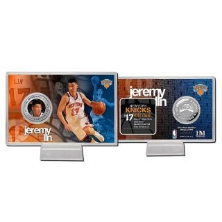 178 394 coin collector jeremy lin new york knicks silver plated coin