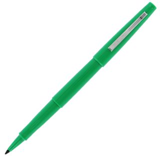 12 Sanford Pmop Green Nylon Felt Tip Marking Pens