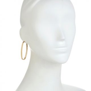technibond flat oblong hoop earrings d 00010101000000~190052_alt3