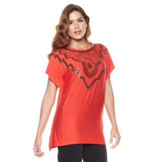 204 532 diane gilman sequin embellished tunic tee rating 18 $ 9 95 s h
