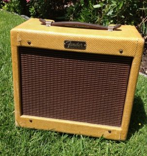 Fender Narrow Panel Tweed Champ Amplifier Amp