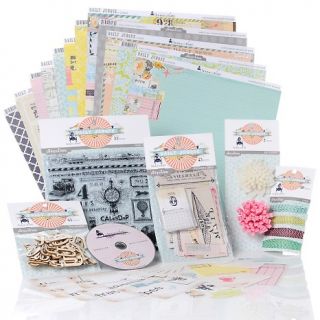 117 192 heidi swapp for house of three daily junque scrapbook kit note