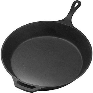  Housewares Pre Seasoned Cast Iron 15 Inch Skillet Great for Camping
