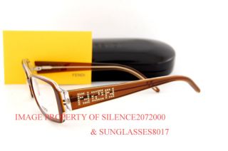 Brand New Fendi Eyeglasses Frames 665R 231 Brown