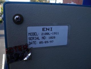 ENI 2100L RF Power Amplifier 10kHz to 12MHz 100W MTS1