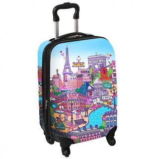 211 574 it luggage paris city print expandable 28 packing case rating