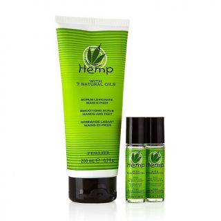 217 376 perlier 3 piece hemp with rosemary oil hand and foot kit